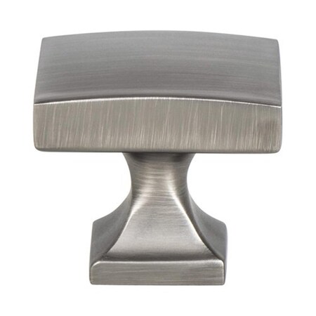 Berenson 1.375 in. Century Edge Knob, Vintage Nickel BE1205 1VTN